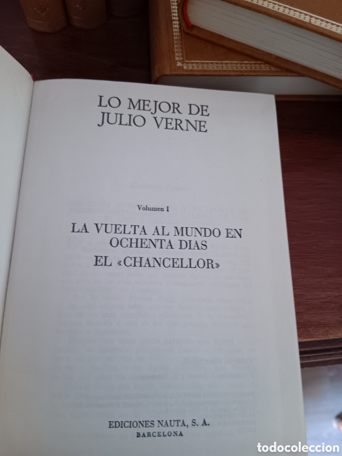 Libros de segunda mano: JULIO VERNE EDICIONES NAUTA - Foto 8