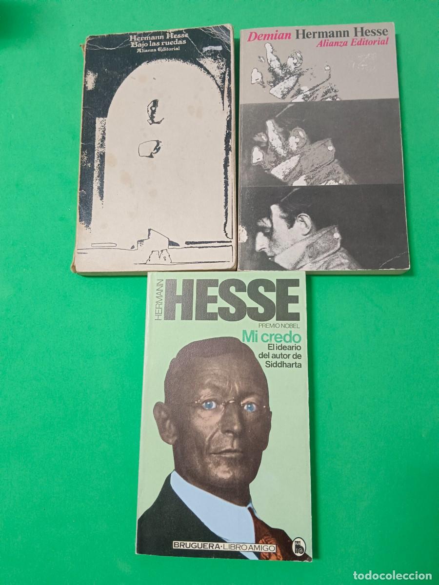 Libros de segunda mano: BAJO LAS RUEDAS-DEMIAN-MI CREDO - Foto 1