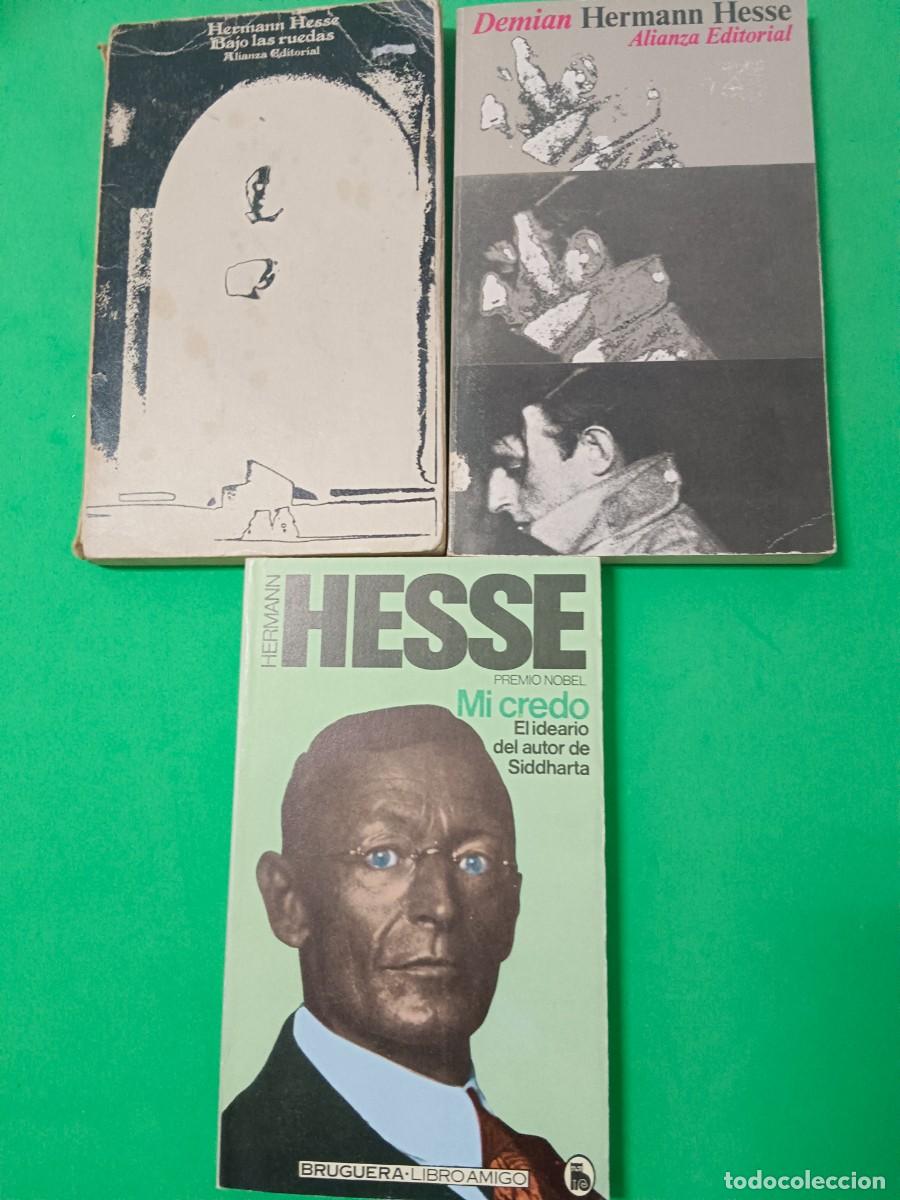 Libros de segunda mano: BAJO LAS RUEDAS-DEMIAN-MI CREDO - Foto 2