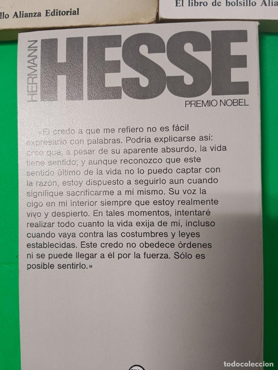 Libros de segunda mano: BAJO LAS RUEDAS-DEMIAN-MI CREDO - Foto 7