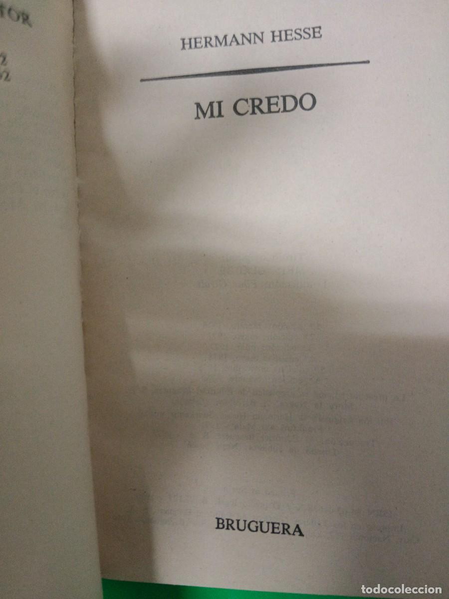 Libros de segunda mano: BAJO LAS RUEDAS-DEMIAN-MI CREDO - Foto 10