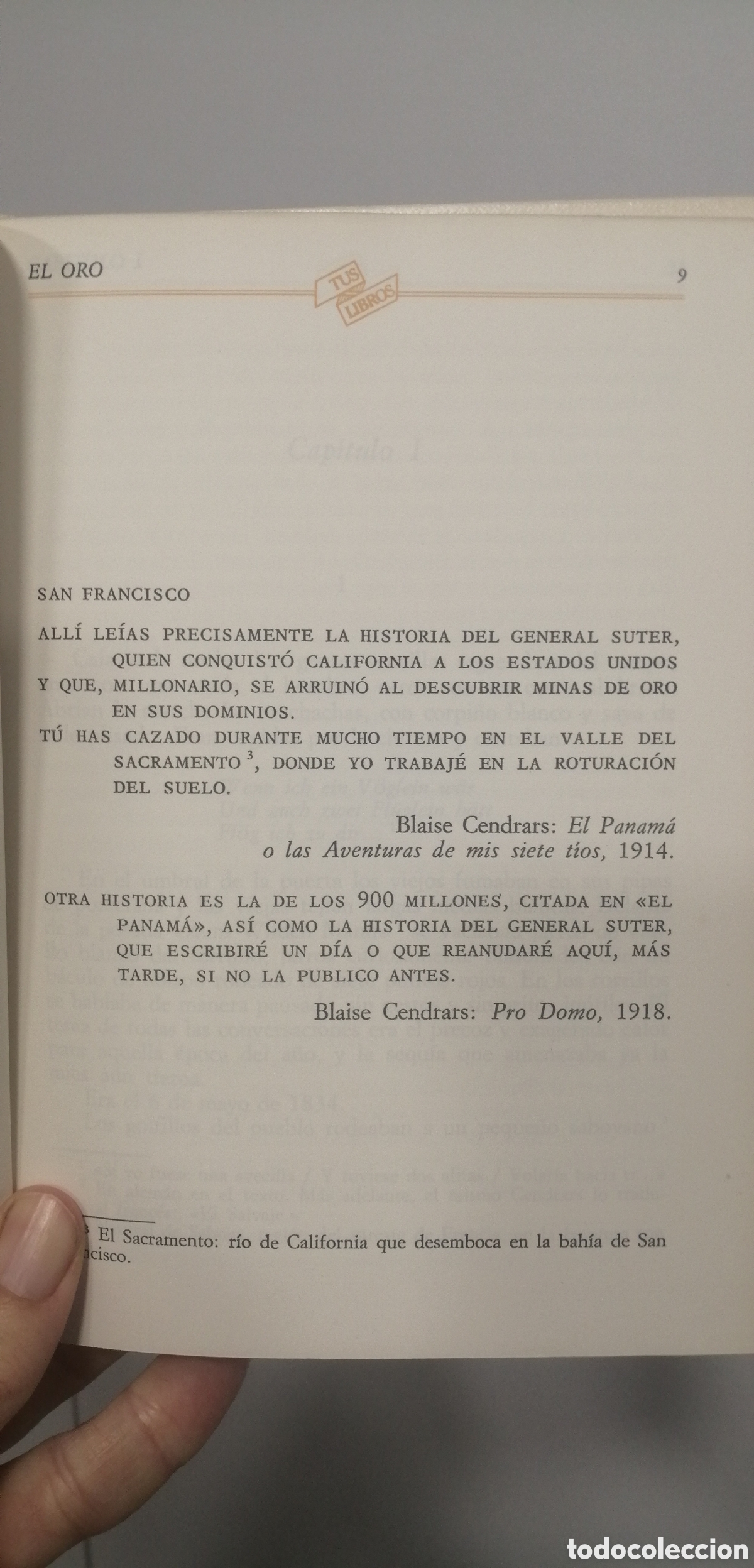 Libros de segunda mano: El oro Blaise Cendrars Tus Libros Anaya N&uacute;mero 74 - Foto 7