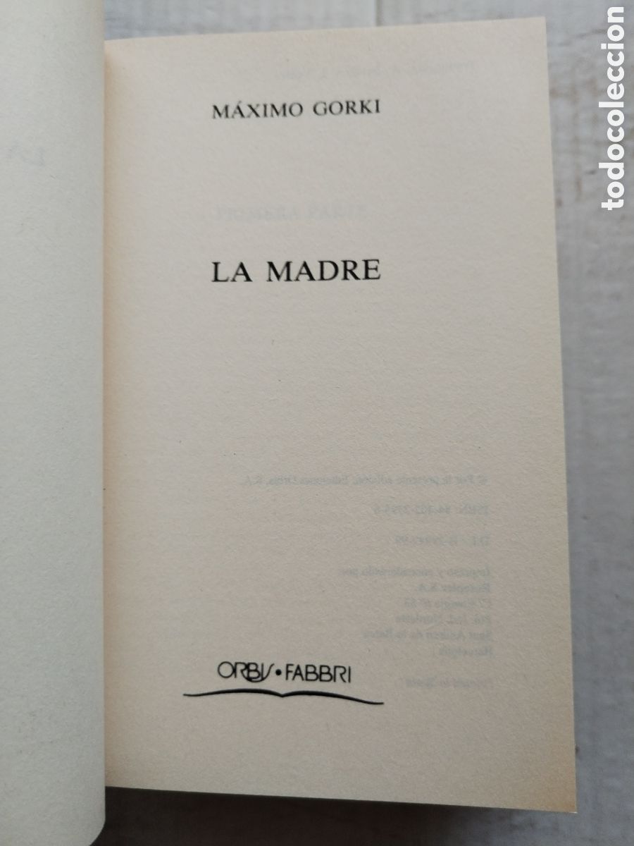Libros de segunda mano: LA MADRE/M&Aacute;XIMO GORKI - Foto 2