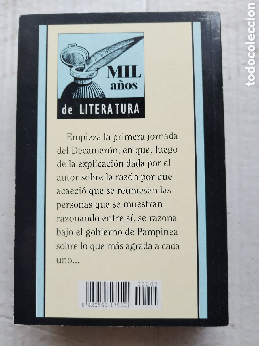 Libros de segunda mano: EL DECAMERON/BOCCACCIO - Foto 3