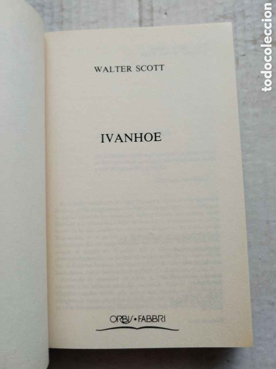 Libros de segunda mano: IVANHOE/WALTER SCOTT - Foto 2