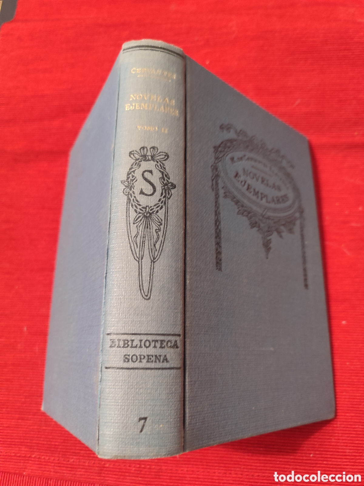 Libros de segunda mano: NOVELAS EJEMPLARES. Cervantes. 1950 aprox. - Foto 2