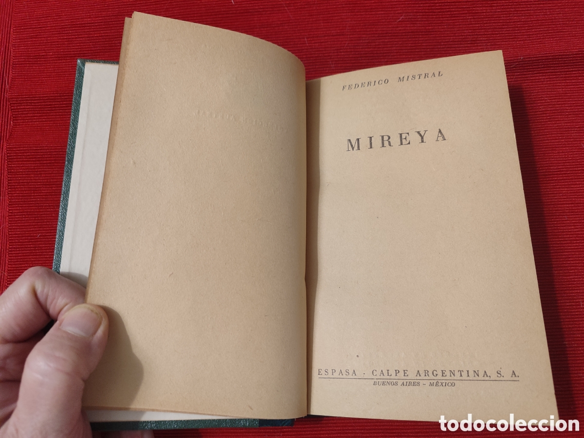Libros de segunda mano: &rdquo;Mireya&rdquo; Federico Mistral, 1948 - Foto 3