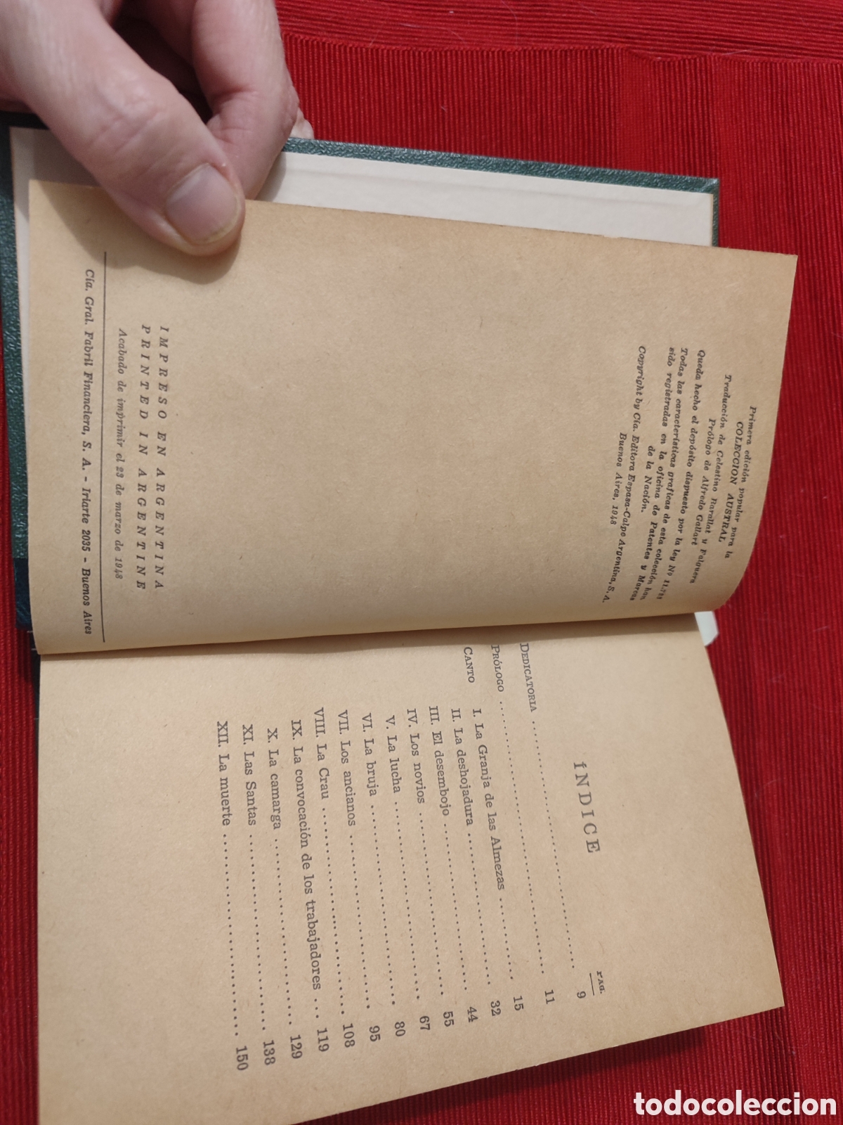 Libros de segunda mano: &rdquo;Mireya&rdquo; Federico Mistral, 1948 - Foto 4