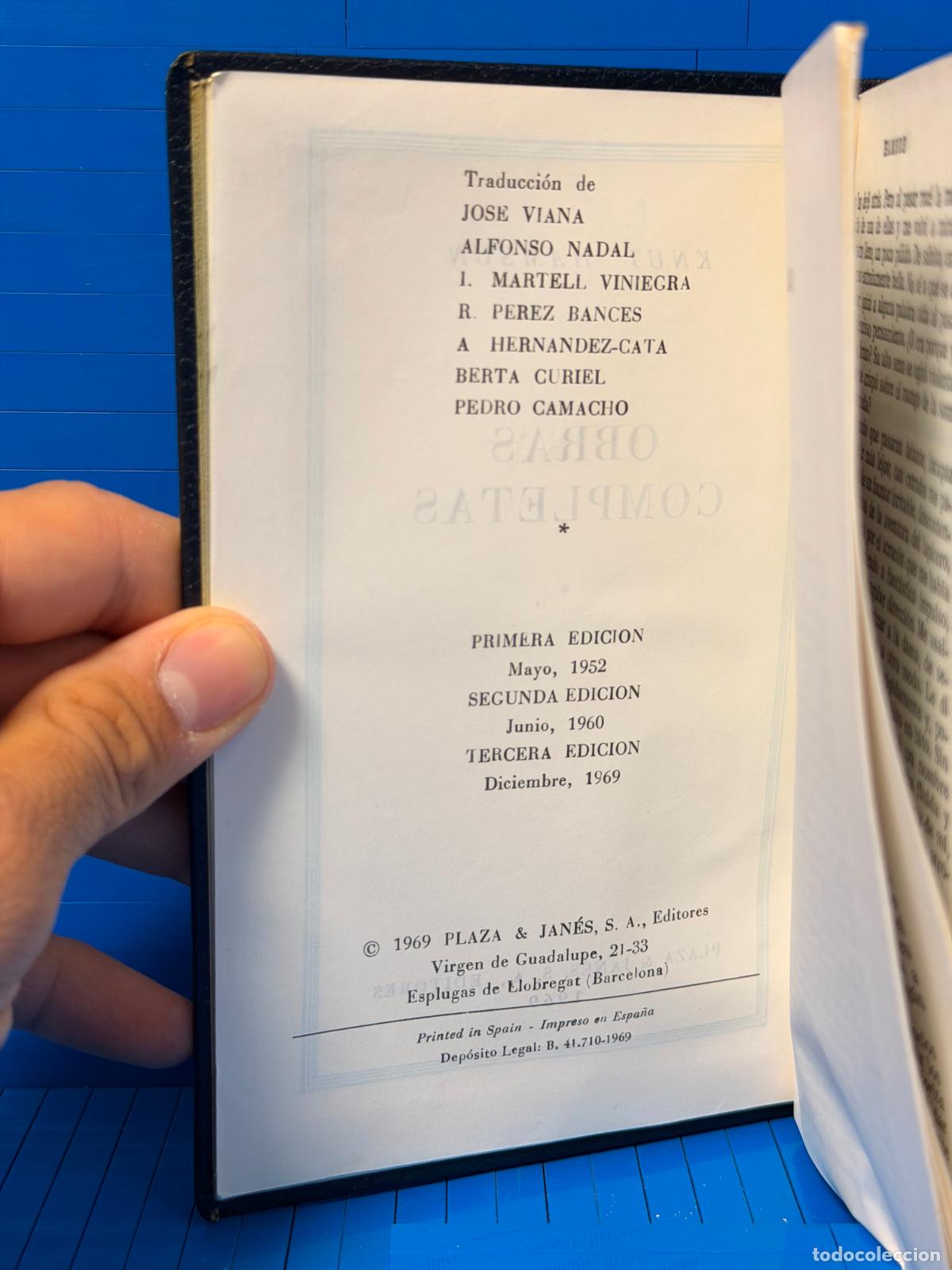Libros de segunda mano: OBRAS COMPLETAS &ndash; PLAZA & JANES &ndash; KNUT HAMSUN &ndash; 1971 - Foto 3