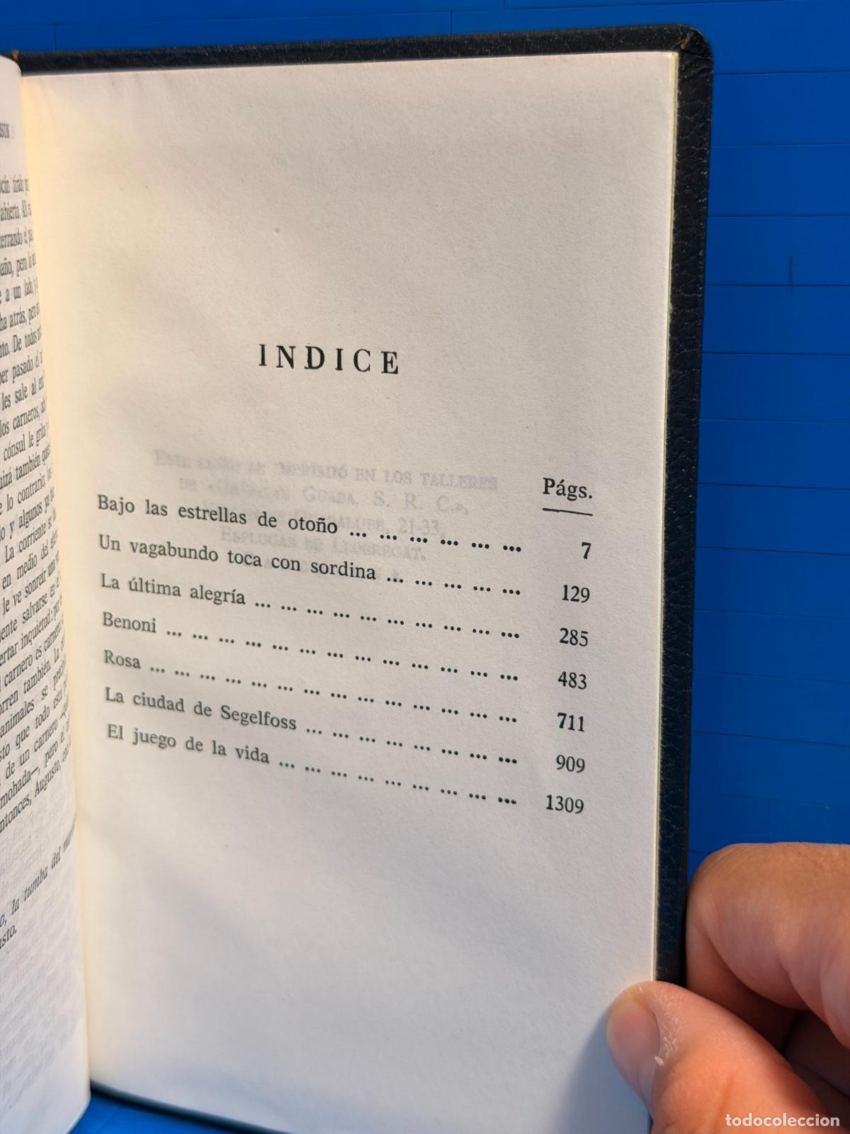 Libros de segunda mano: OBRAS COMPLETAS &ndash; PLAZA & JANES &ndash; KNUT HAMSUN &ndash; 1971 - Foto 8