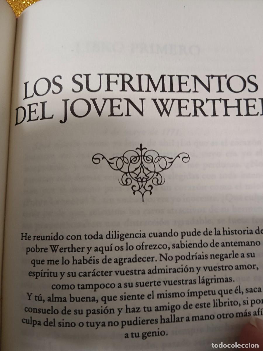 Libros de segunda mano: FAUSTO-WERTHER W. GOETHE - Foto 8