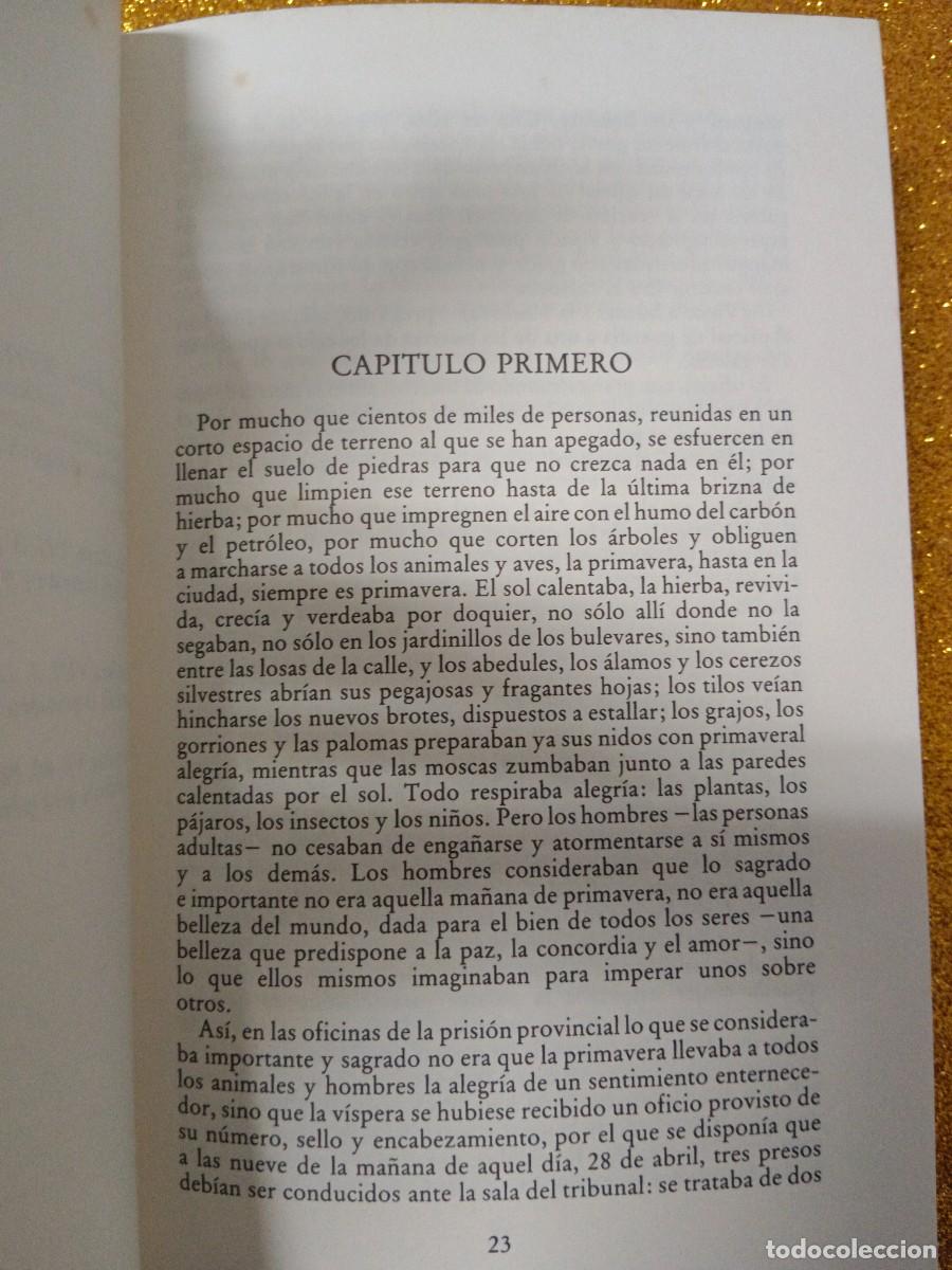 Libros de segunda mano: RESURRECCION. LEON TOLSTOI - Foto 9