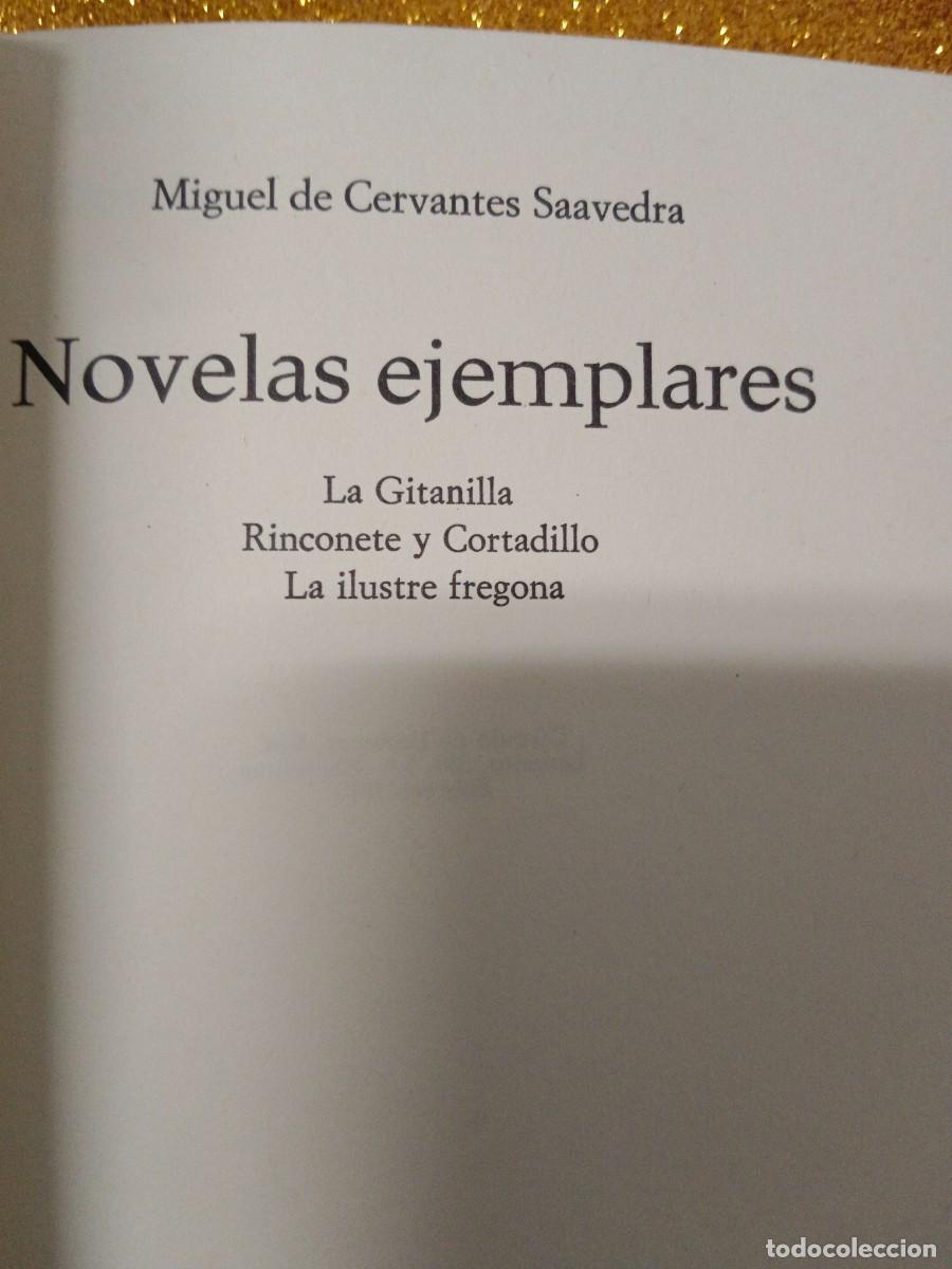 Libros de segunda mano: NOVELAS EJEMPLARES. CERVANTES. 3 TOMOS - Foto 4