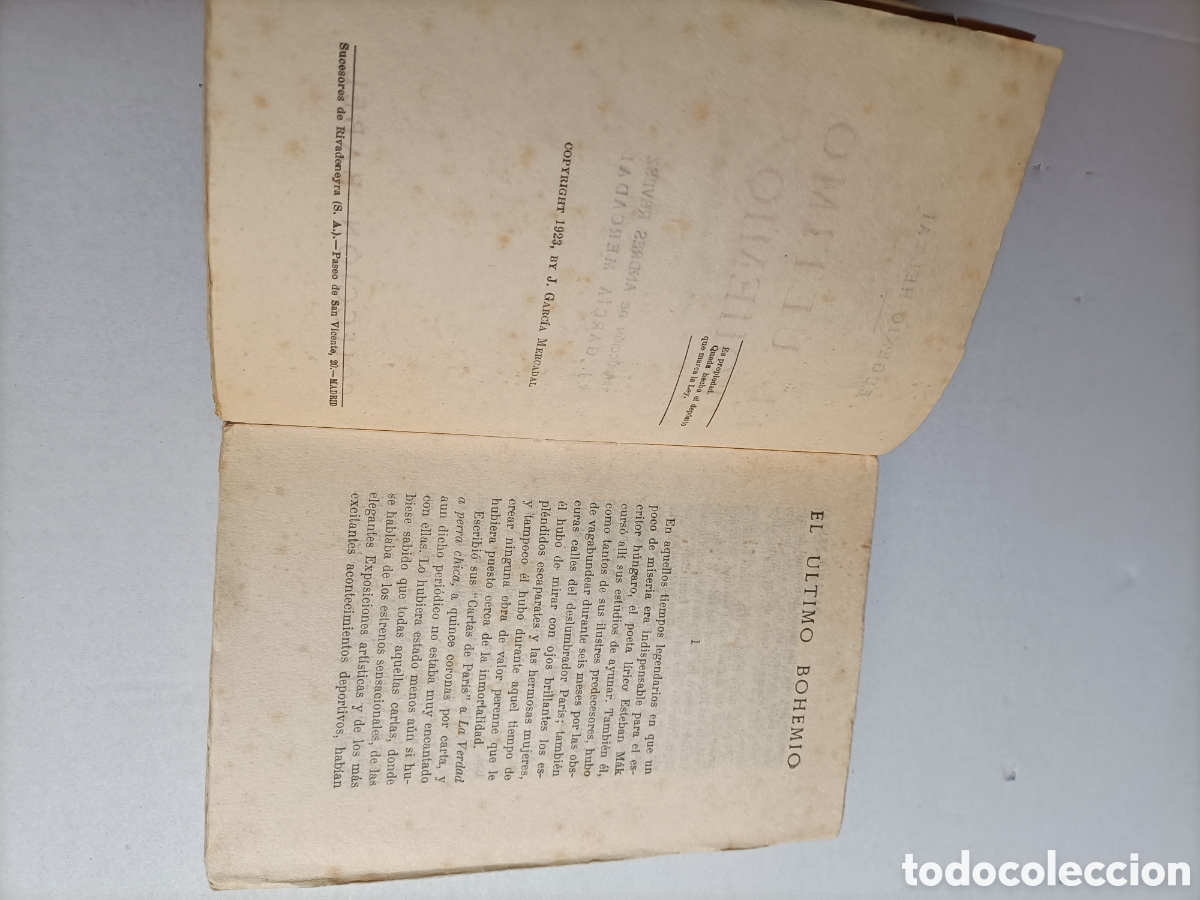 Libros de segunda mano: El &uacute;ltimo bohemio Eugenio Heltai. Colecci&oacute;n Babel 1923 - Foto 11
