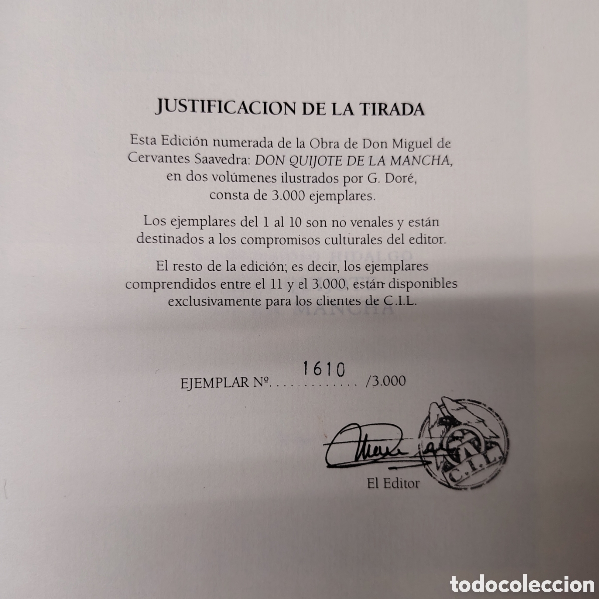 Libros de segunda mano: DON QUIJOTE. 2 Tomos - Foto 3