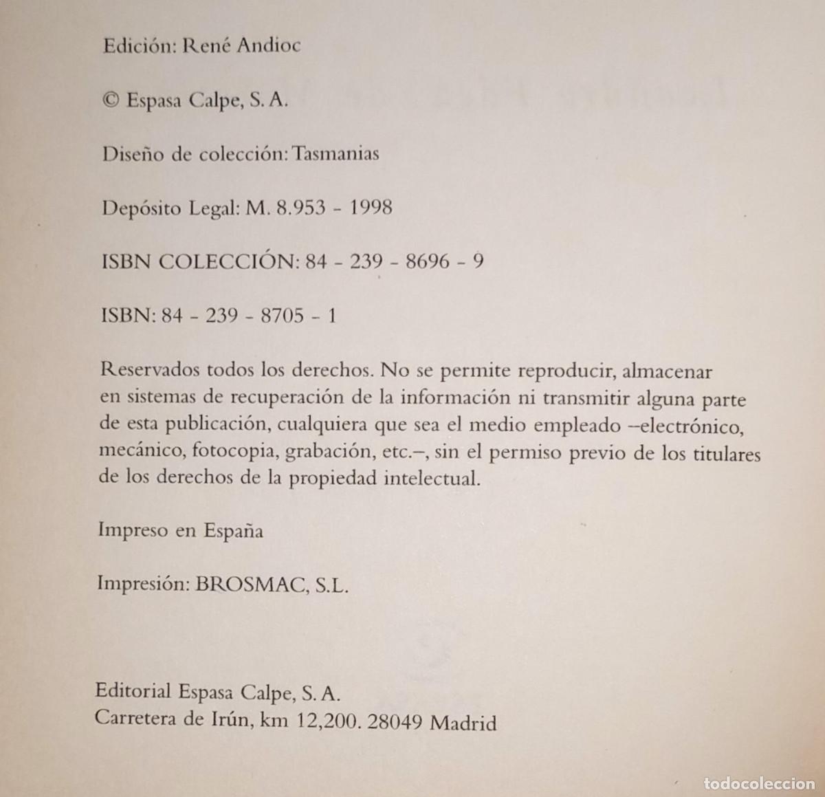 Libros de segunda mano: MORAT&Iacute;N - LA COMEDIA NUEVA/EL S&Iacute; DE LAS NI&Ntilde;AS - COL. CENTENARIO, ESPASA, 1998 - Foto 4