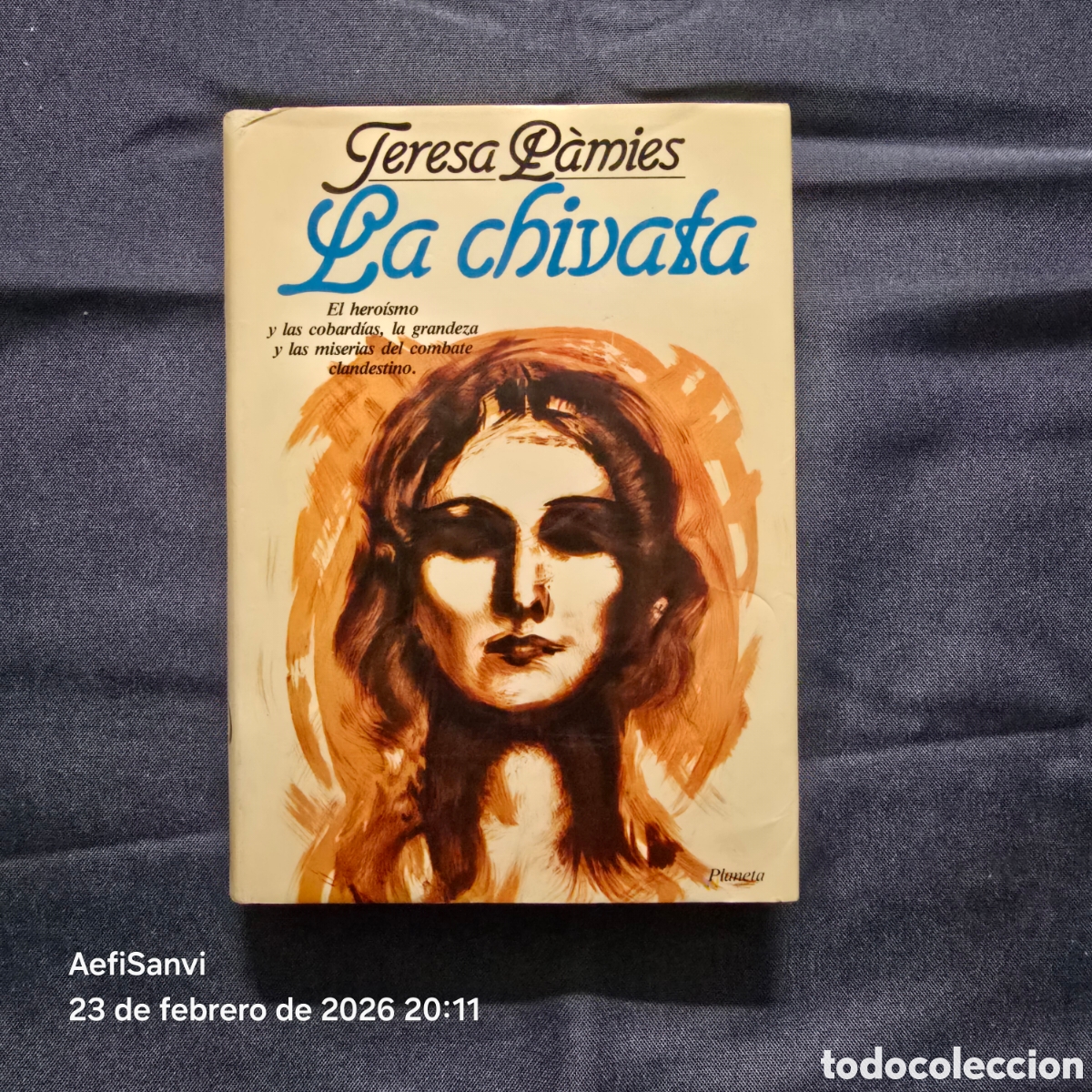 Libros de segunda mano: LA CHIVATA (TERESA P&Agrave;MIES) (PLANETA) - Foto 1