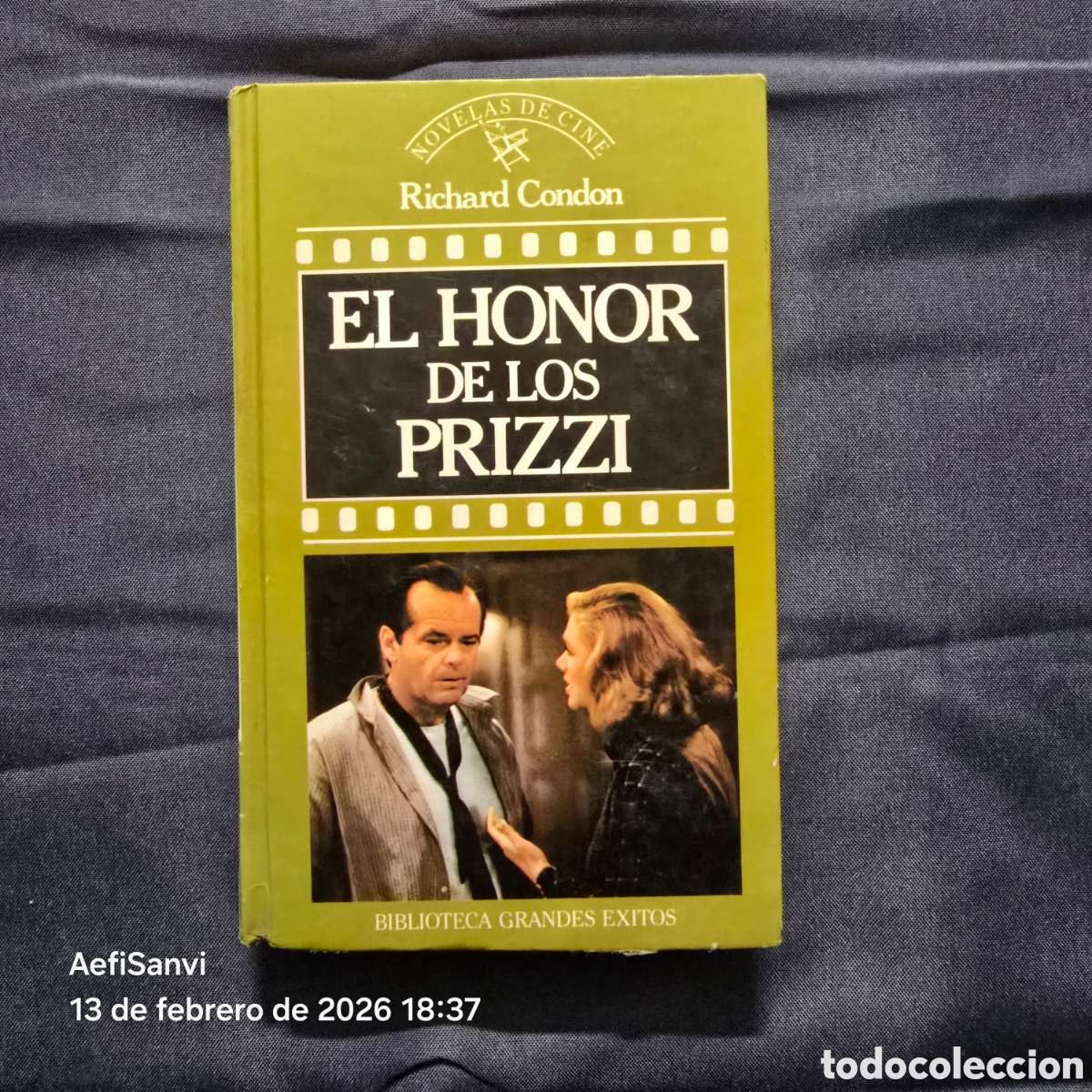 Libros de segunda mano: EL HONOR DE LOS PRIZZI (RICHARD CONDON) (NOVELAS DE CINE) - Foto 1
