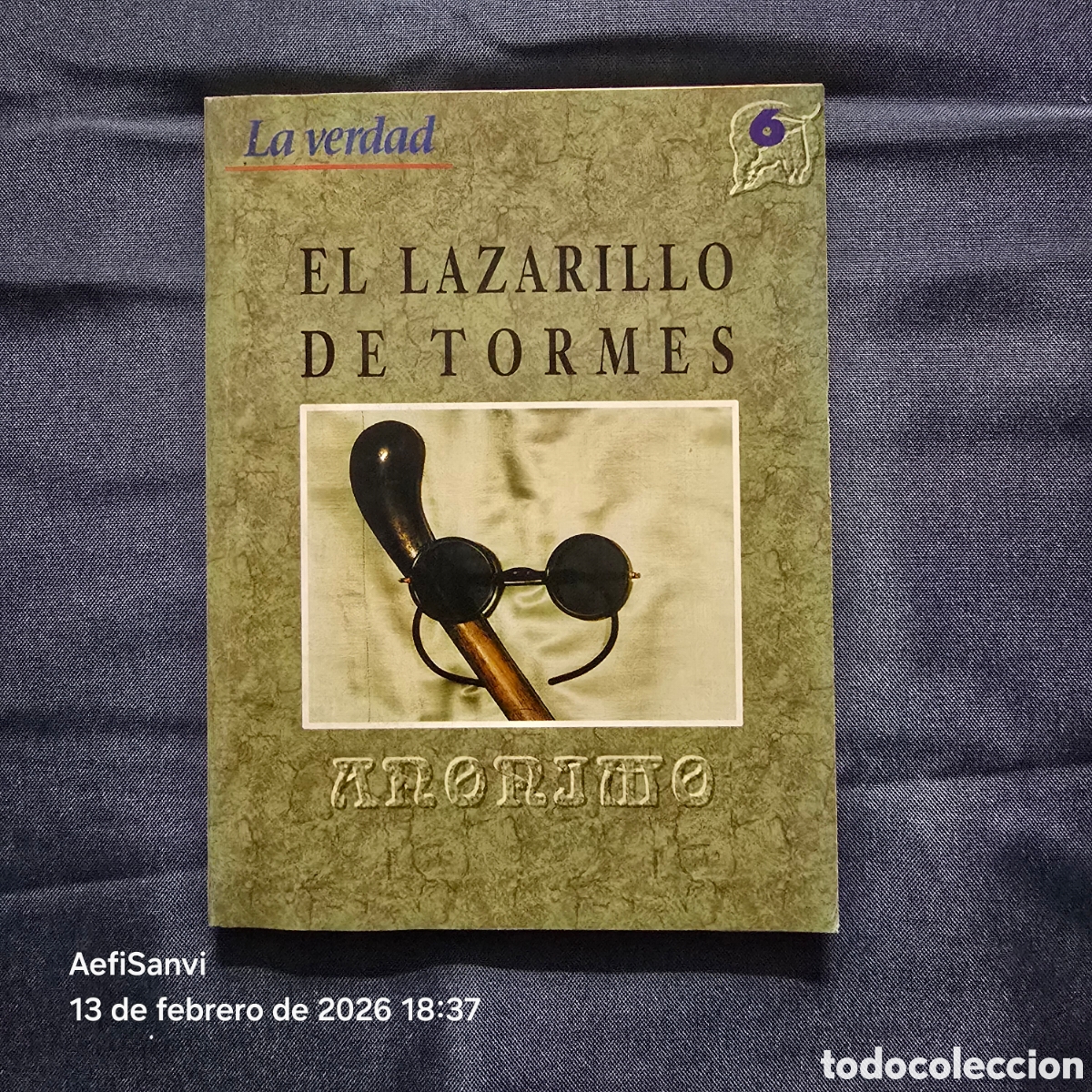 Libros de segunda mano: EL LAZARILLO DE TORMES (AN&Oacute;NIMO) (LA VERDAD) - Foto 1