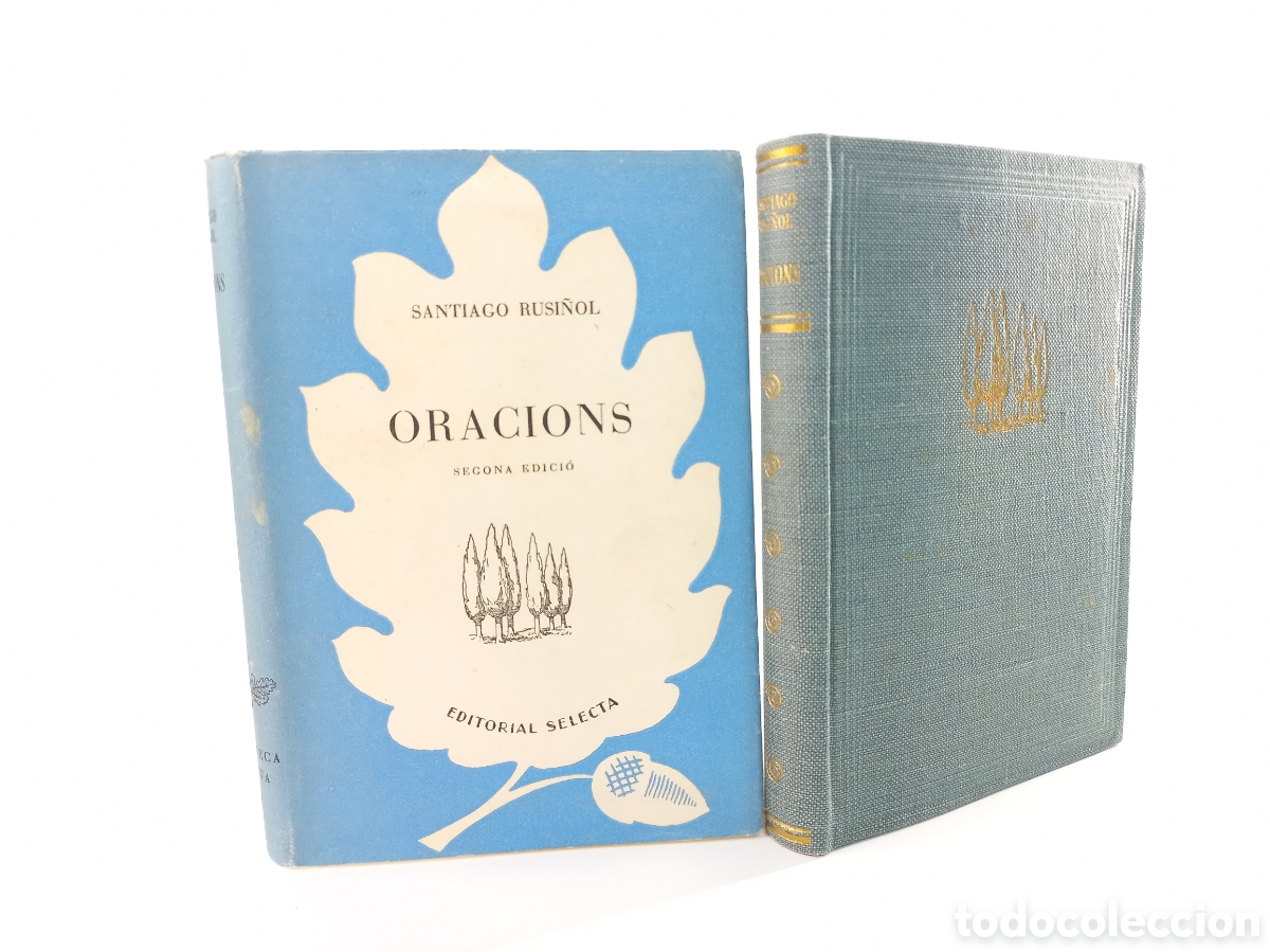 Libros de segunda mano: Oracions. Santiago Rusi&ntilde;ol. Selecta, 1949. Catal&aacute;n. - Foto 5