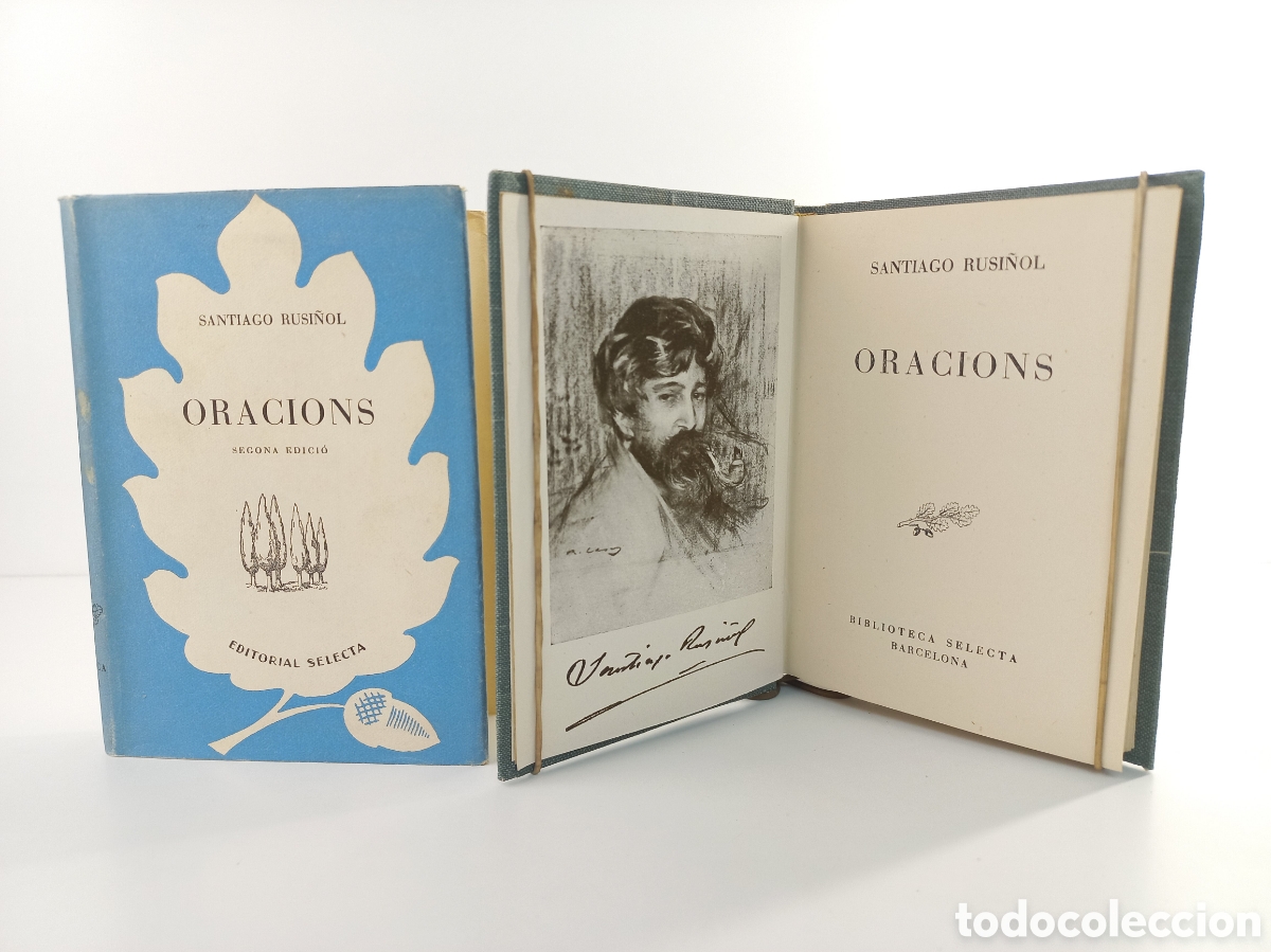 Libros de segunda mano: Oracions. Santiago Rusi&ntilde;ol. Selecta, 1949. Catal&aacute;n. - Foto 6