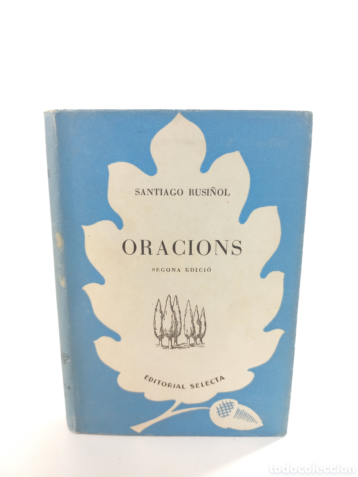 Libros de segunda mano: Oracions. Santiago Rusi&ntilde;ol. Selecta, 1949. Catal&aacute;n. - Foto 1