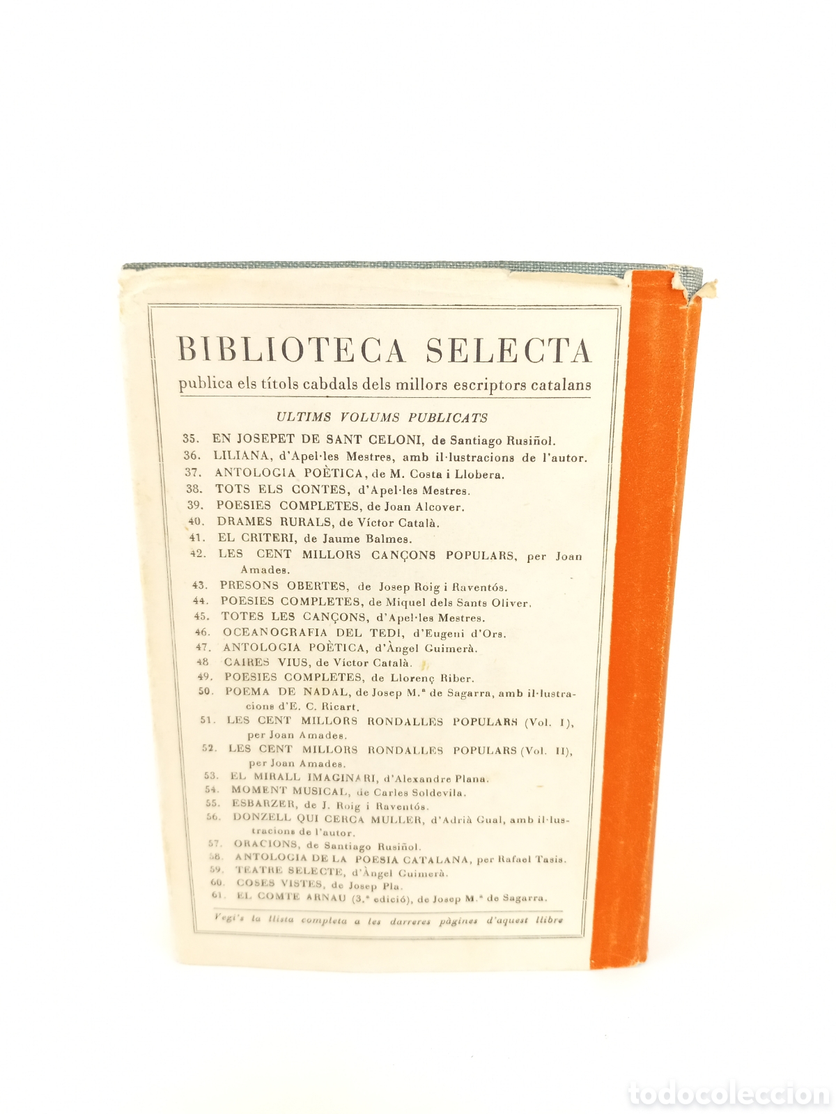 Libros de segunda mano: El Comte Arnau. Josep Maria de Sagarra. Selecta, 1949. Catal&aacute;n. - Foto 3