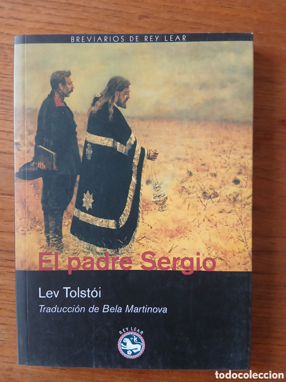 Libros de segunda mano: El padre Sergio, de Tolstoi (ed. Breviarios de Rey Lear) - Foto 1