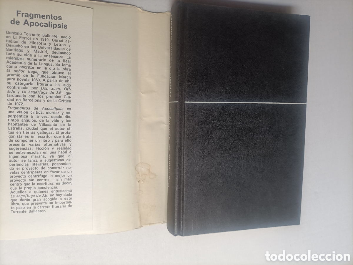 Libros de segunda mano: Fragmentos de Apocalipsis Gonzalo torrente Ballester - Foto 7