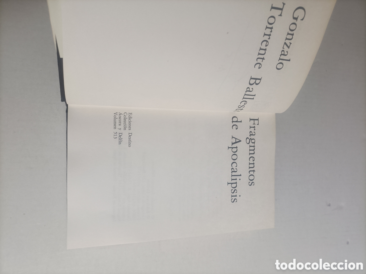 Libros de segunda mano: Fragmentos de Apocalipsis Gonzalo torrente Ballester - Foto 8