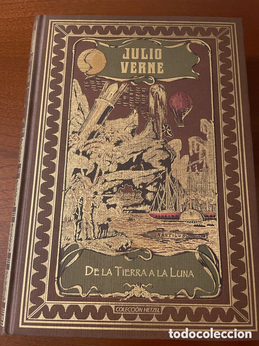 Libros de segunda mano: Colecci&oacute;n 7 libros Julio Verne edici&oacute;n de lujo - Foto 4
