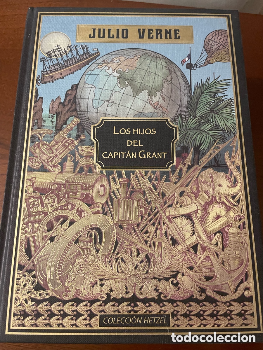 Libros de segunda mano: Colecci&oacute;n 7 libros Julio Verne edici&oacute;n de lujo - Foto 5