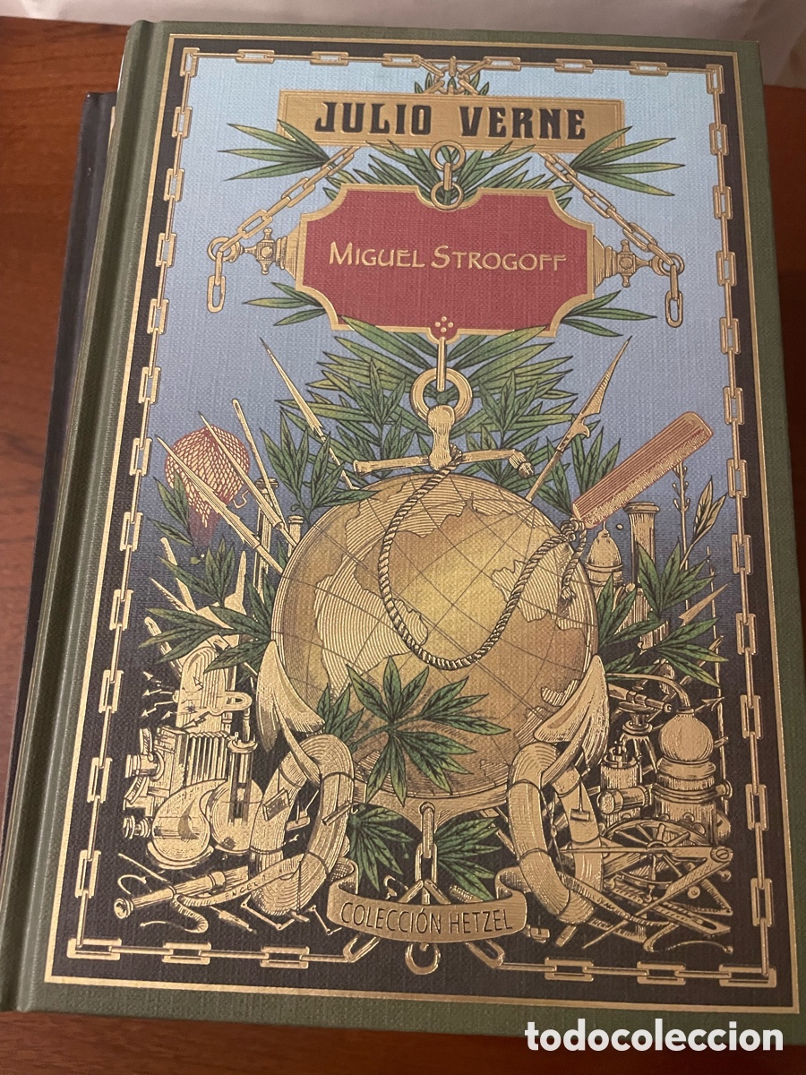 Libros de segunda mano: Colecci&oacute;n 7 libros Julio Verne edici&oacute;n de lujo - Foto 6