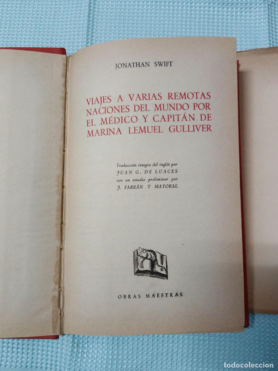Libros de segunda mano: VIAJES DE GULLIVER. SWIFT - Foto 7
