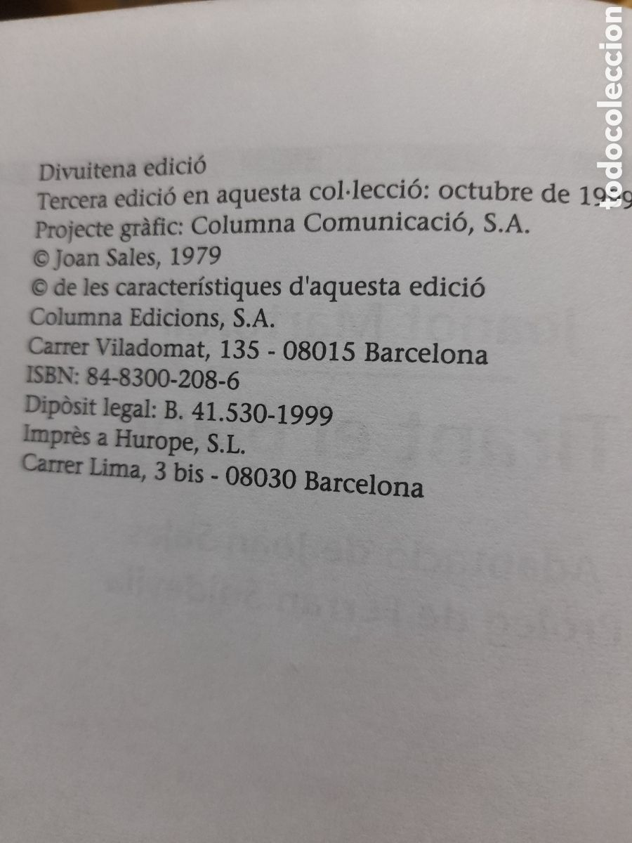 Libros de segunda mano: TIRANT EL BLANC any 1999 - Foto 2