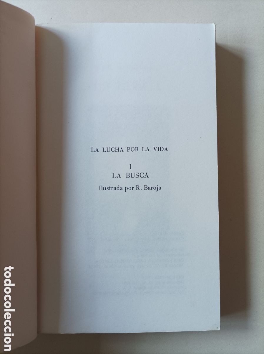 Libros de segunda mano: La busca / P&iacute;o Baroja. Madrid: Caro Raggio Editor - Foto 3