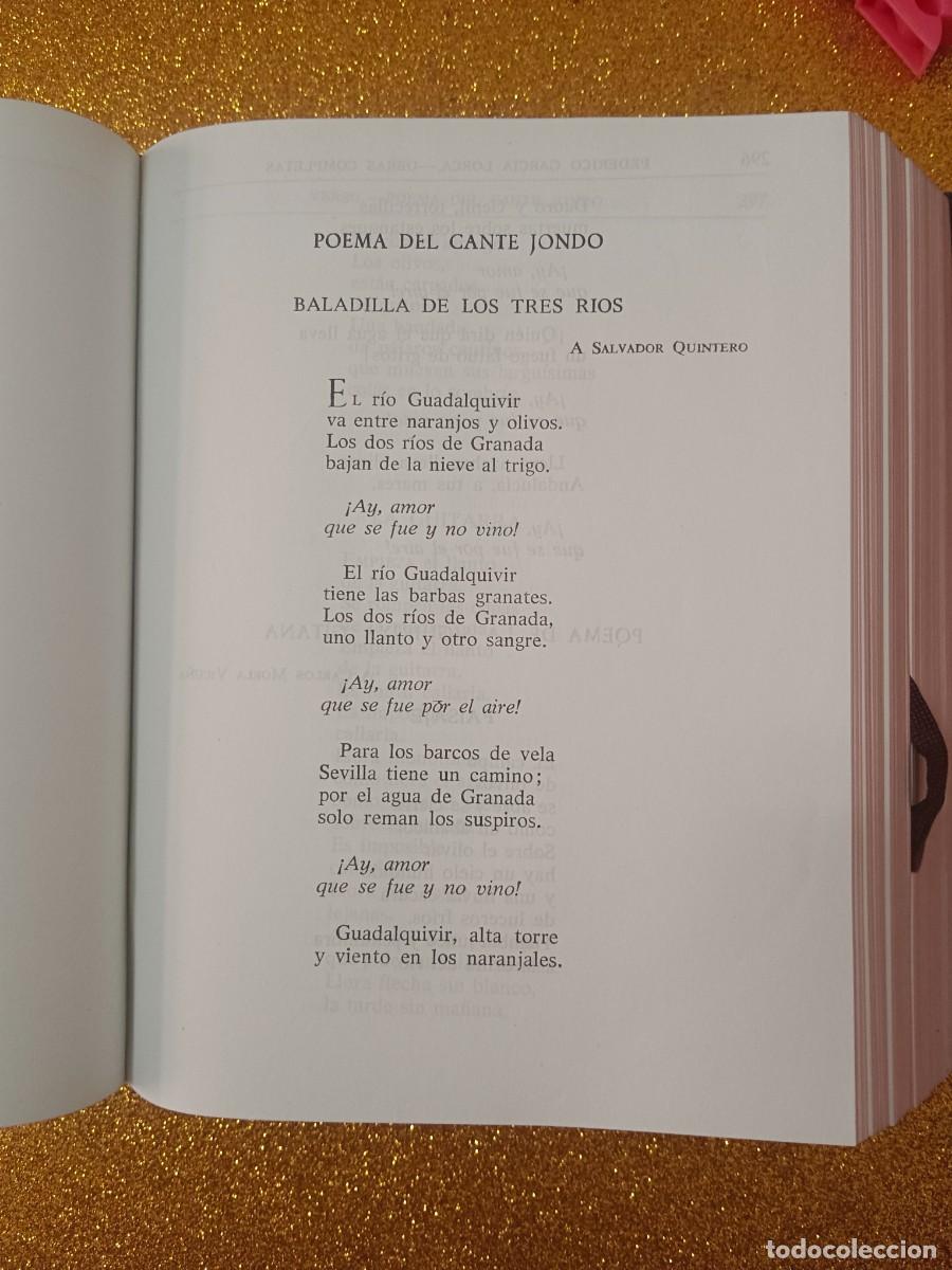 Libros de segunda mano: OBRAS COMPLETAS FEDERICO GARC&Iacute;A LORCA - Foto 12