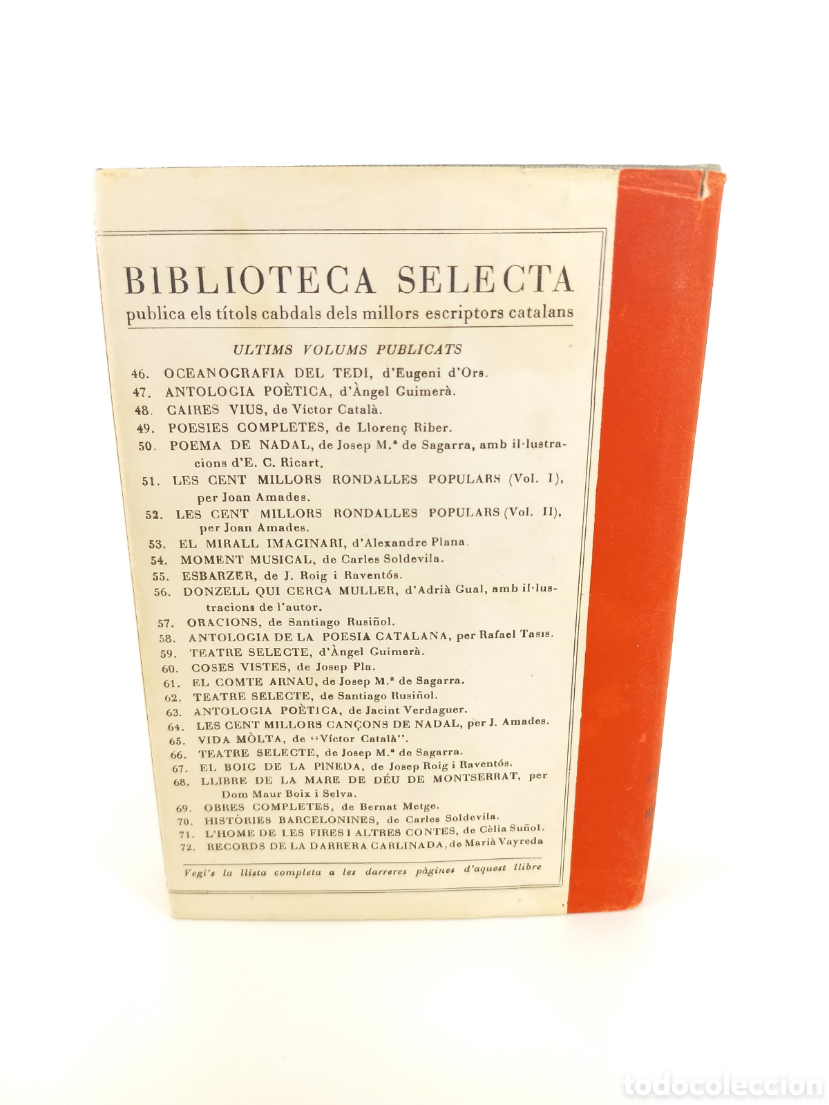 Libros de segunda mano: Records de la darrera Carlinada. Mari&agrave; Vayreda. Selecta, 1950. Catal&aacute;n. - Foto 3