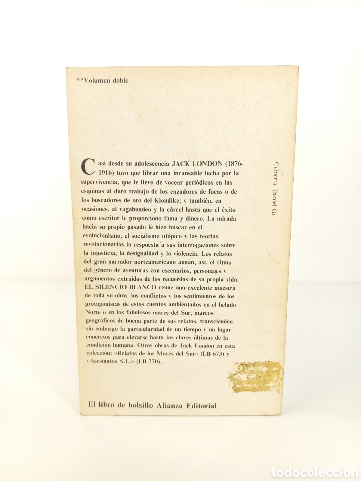 Libros de segunda mano: El silencio blanco. Jack London. Alianza Editorial, 1982. - Foto 3