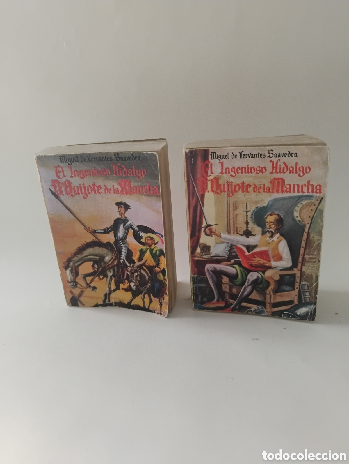 Libros de segunda mano: Mini libros DON QUIJOTE DE LA MANCHA - Foto 1