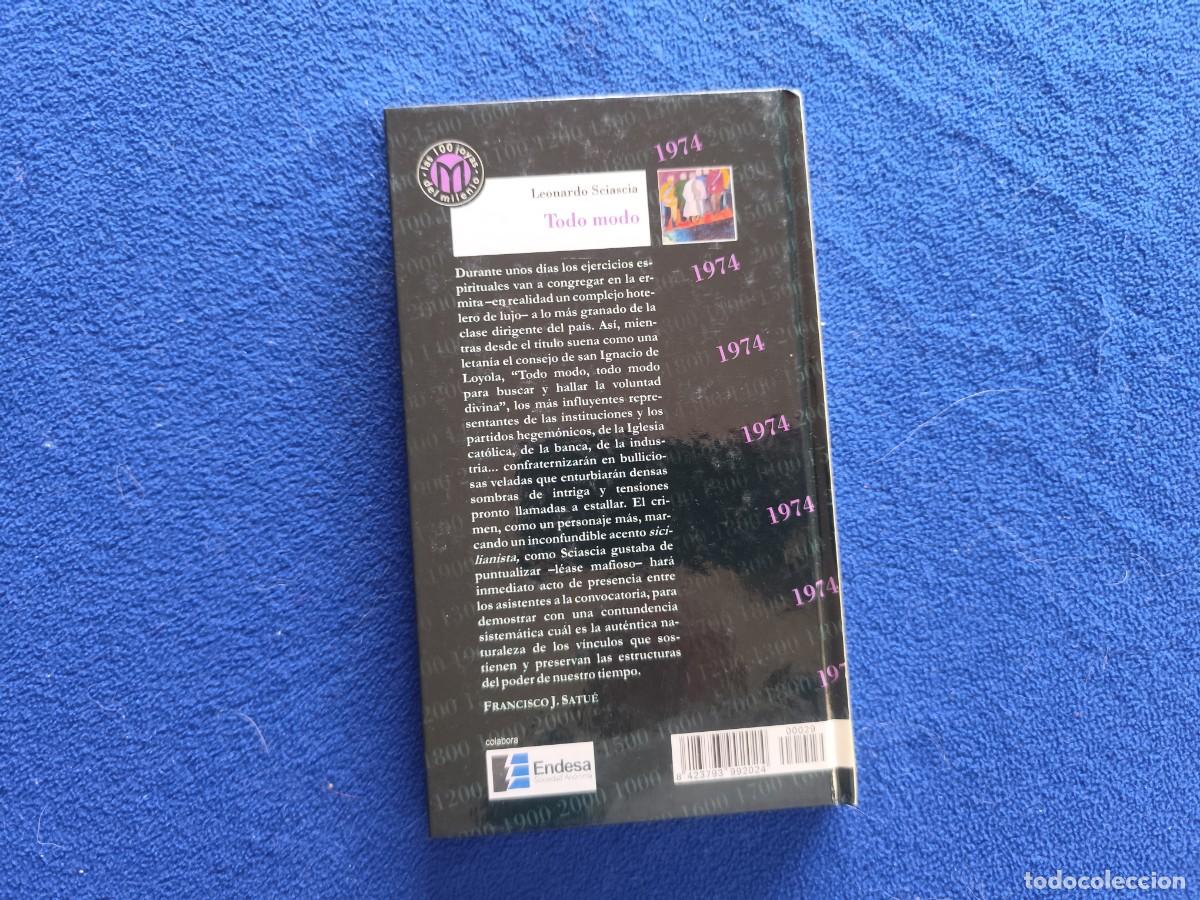 Libros de segunda mano: Todo Modo Leonardo Sciascia Unidad Editorial 1999 Colecci&oacute;n Millenium - Foto 3