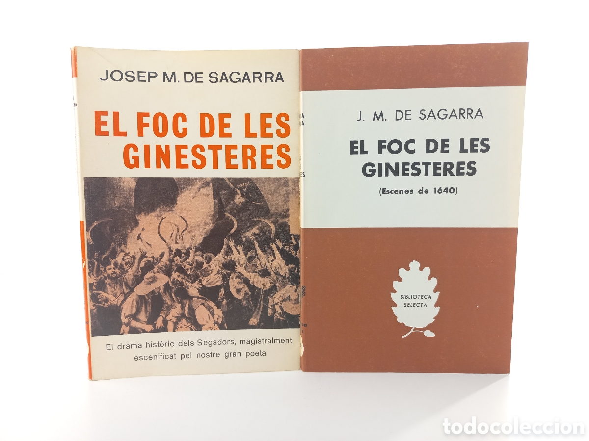 Libros de segunda mano: El foc de les Ginesteres. Josep Maria de Sagarra. Selecta, 1976. Catal&aacute;n.
