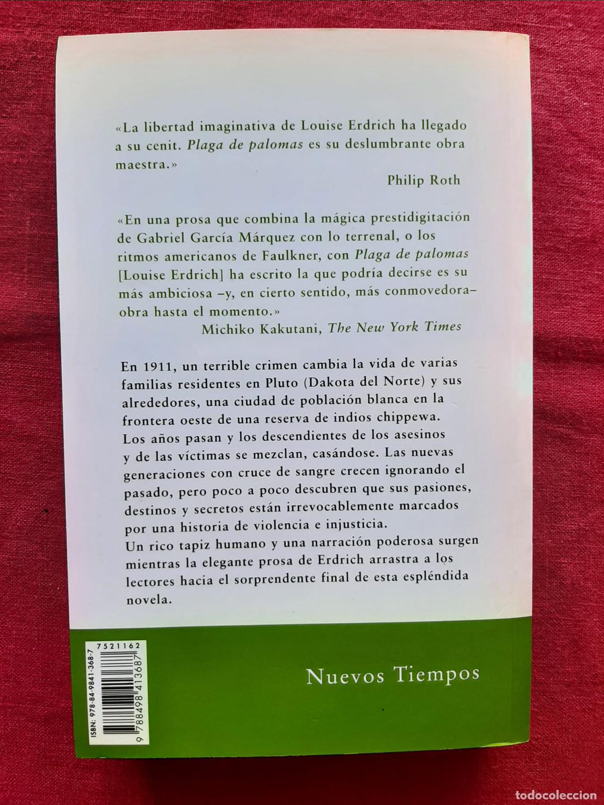 Libros de segunda mano: Plaga de palomas - Erdrich, Louise - Foto 2