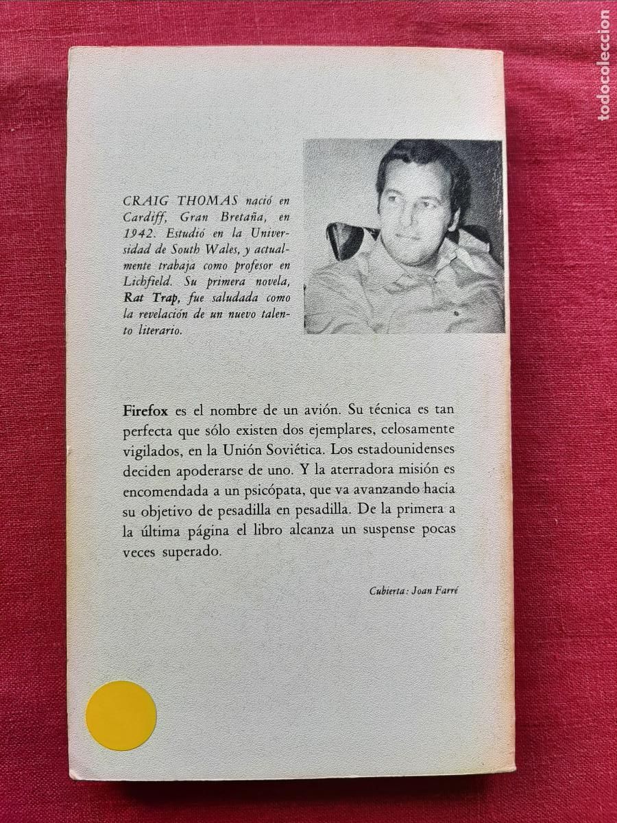 Libros de segunda mano: Firefox - Thomas, Craig - Foto 2