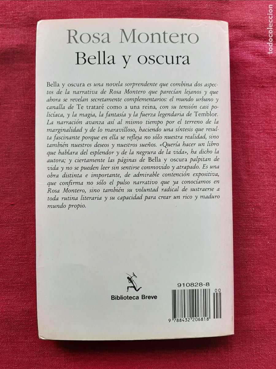 Libros de segunda mano: Bella y oscura - Montero, Rosa - Foto 2