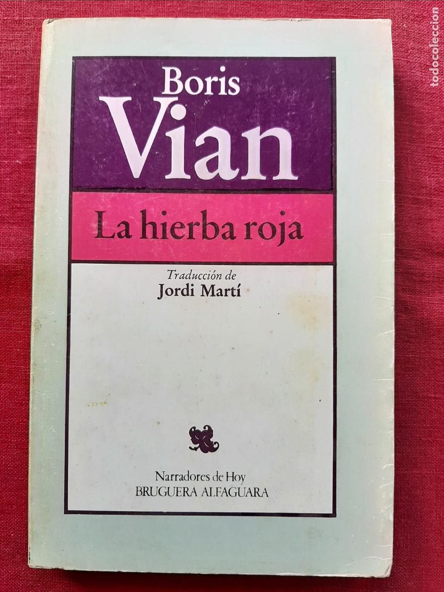 Libros de segunda mano: La hierba roja - Vian, Boris - Foto 1
