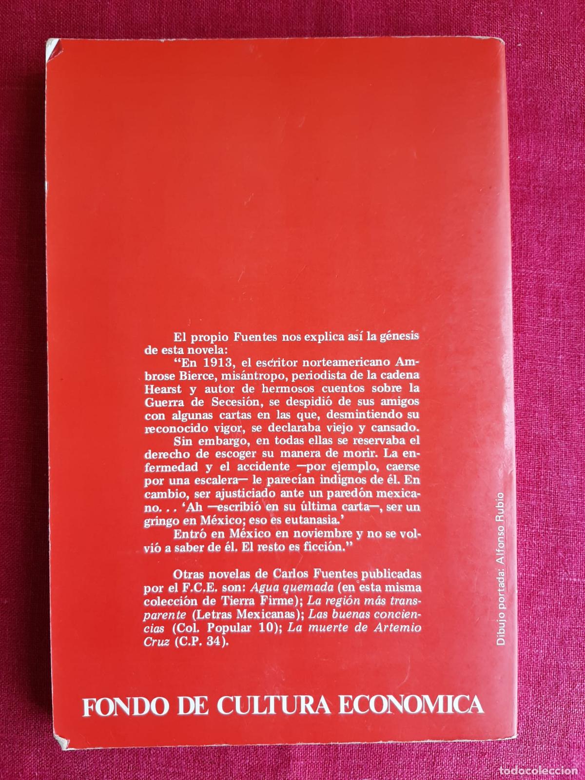 Libros de segunda mano: Gringo viejo - Fuentes, Carlos - Foto 2