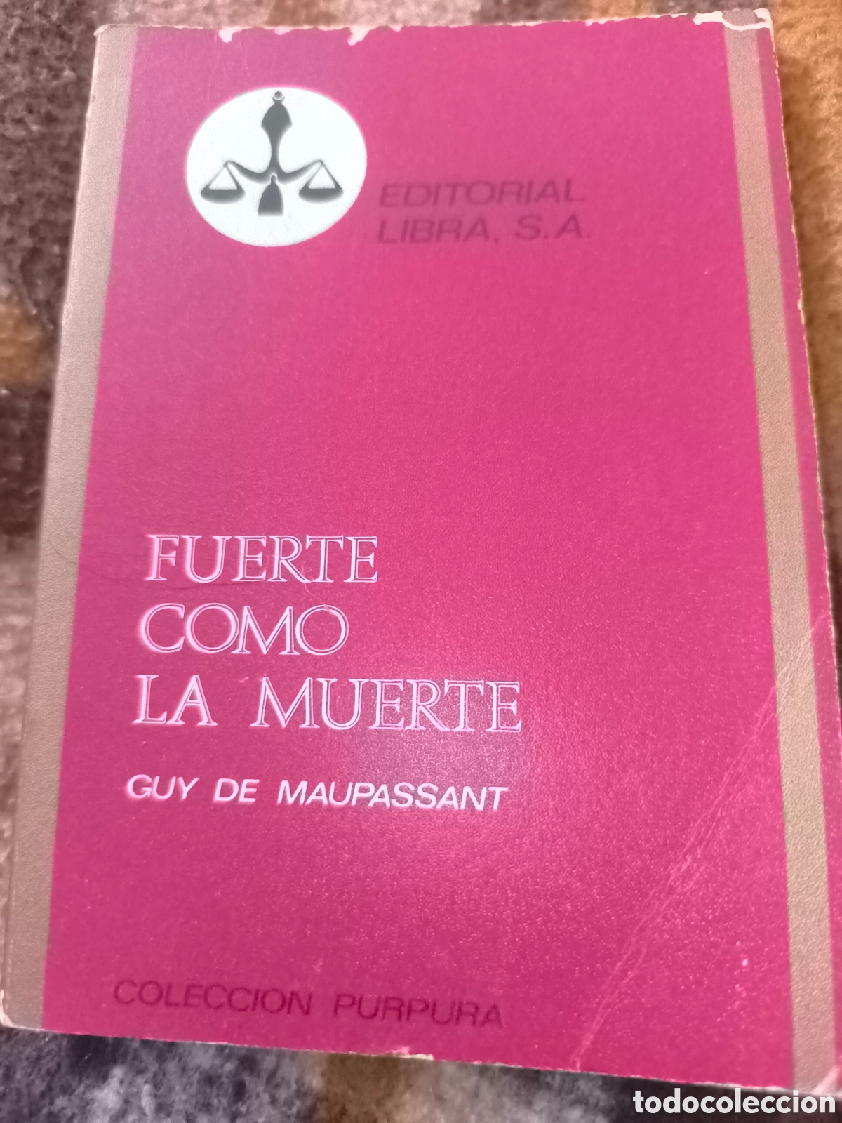 Libros de segunda mano: Fuerte como la muerte ,Guy de Maupassant - Foto 1