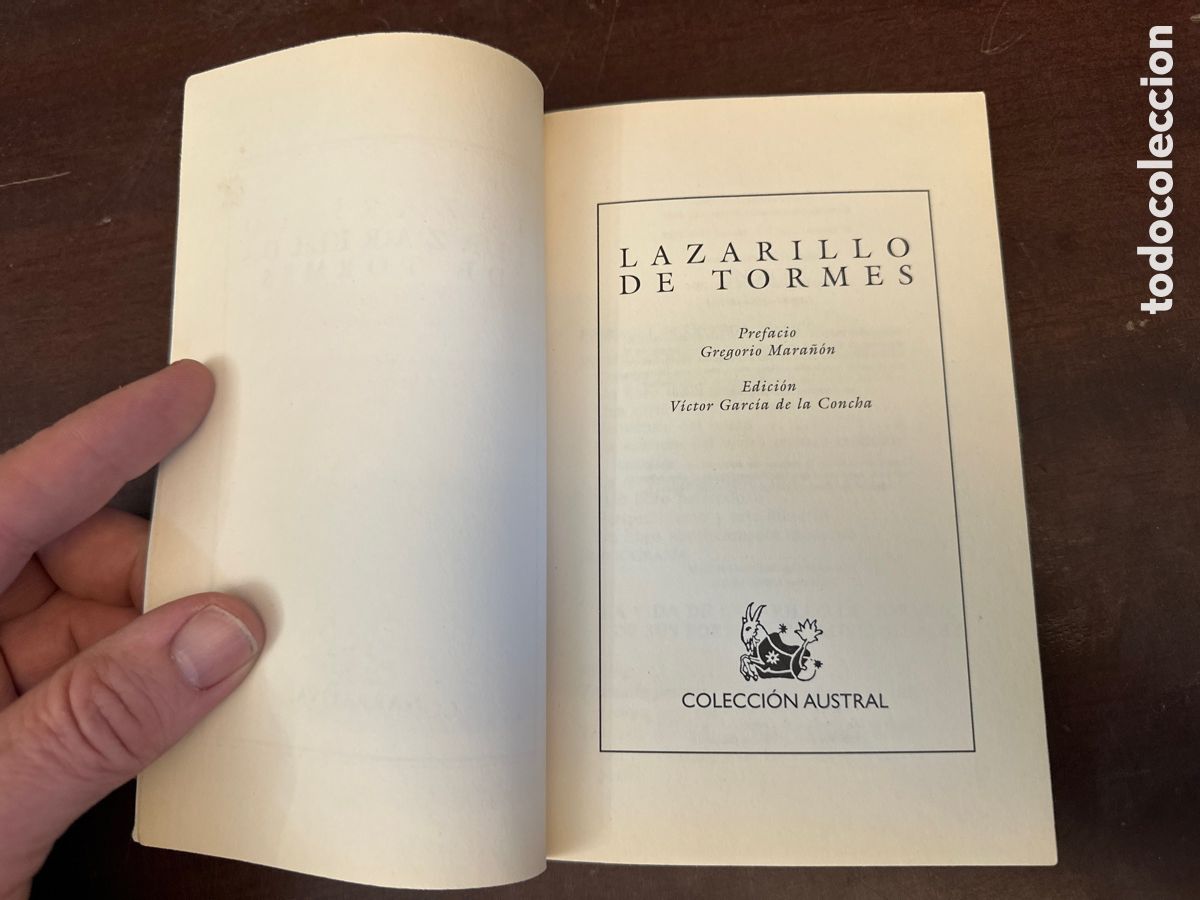 Libros de segunda mano: LAZARILLO DE TORMES / ED VICTOR GARCIA / AUSTRAL - Foto 3