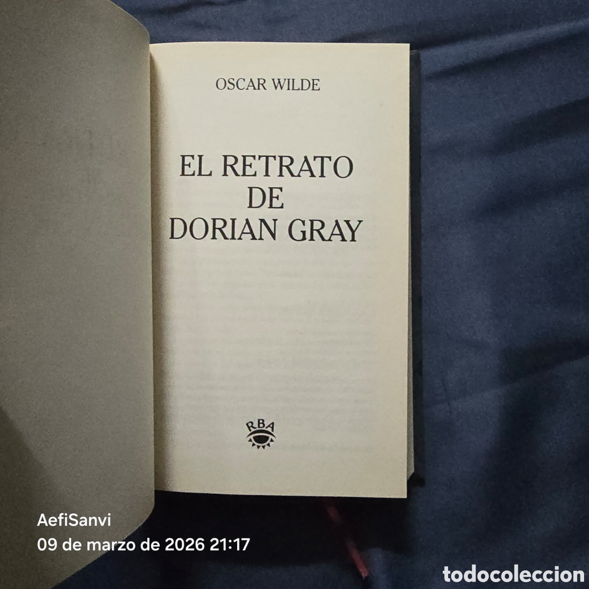 Libros de segunda mano: EL RETRATO DE DORIAN GRAY (OSCAR WILDE) (RBA) - Foto 2